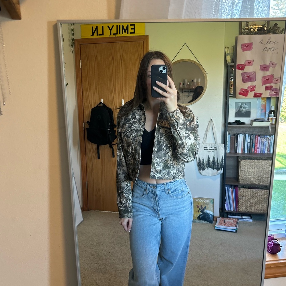 Camo Jean Jacket